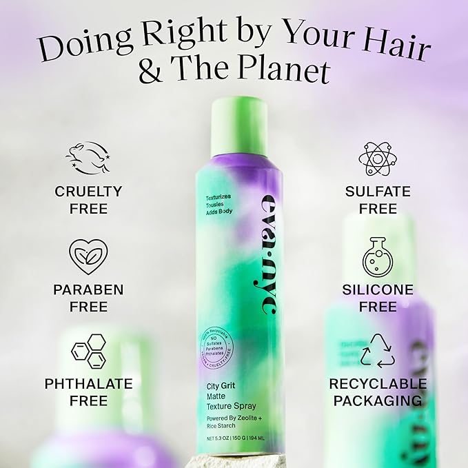 Eva NYC Lazy Jane Matte Texture Spray for Hair, 5.3 oz