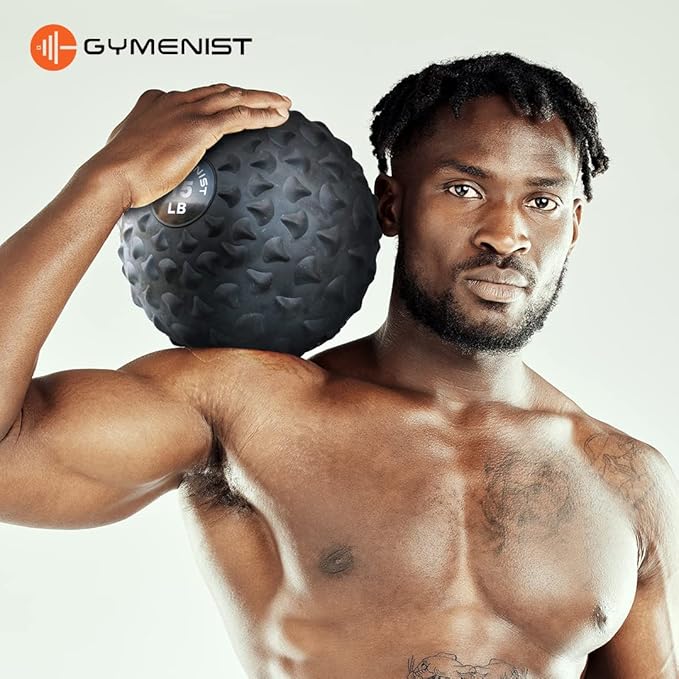 GYMENIST Weighted No Bounce Slam Ball Intensive Workout