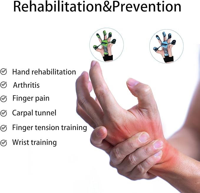 Gripster, 2PCS Hook Grip Strength Trainer 2023 Upgraded