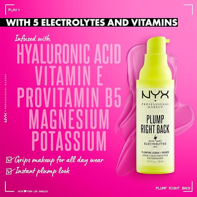 NYX PROFESSIONAL MAKEUP Plump Right Back Plumping Serum - Vanilla