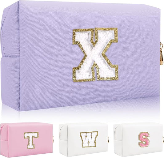 Personalized initial letter patch makeup