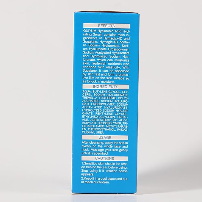 Hyaluronic Acid Serum for Face, Hydrating