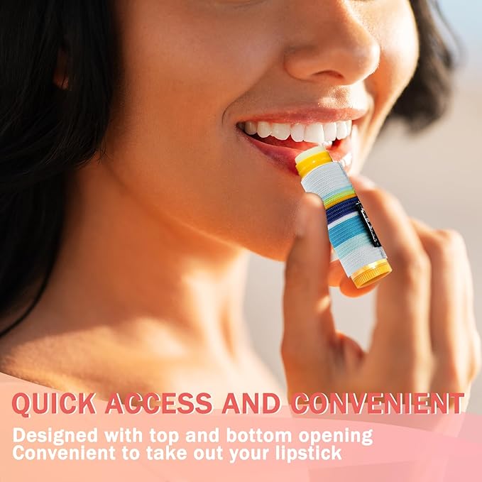 WK IEASON 6PCS Lip Balm Holder Bulk Chapstick Gloss