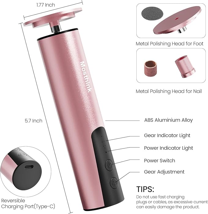 Electric callus remover for feet,