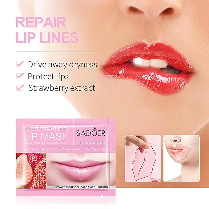 30 PCS Moisturizing Lip Mask .Crystal