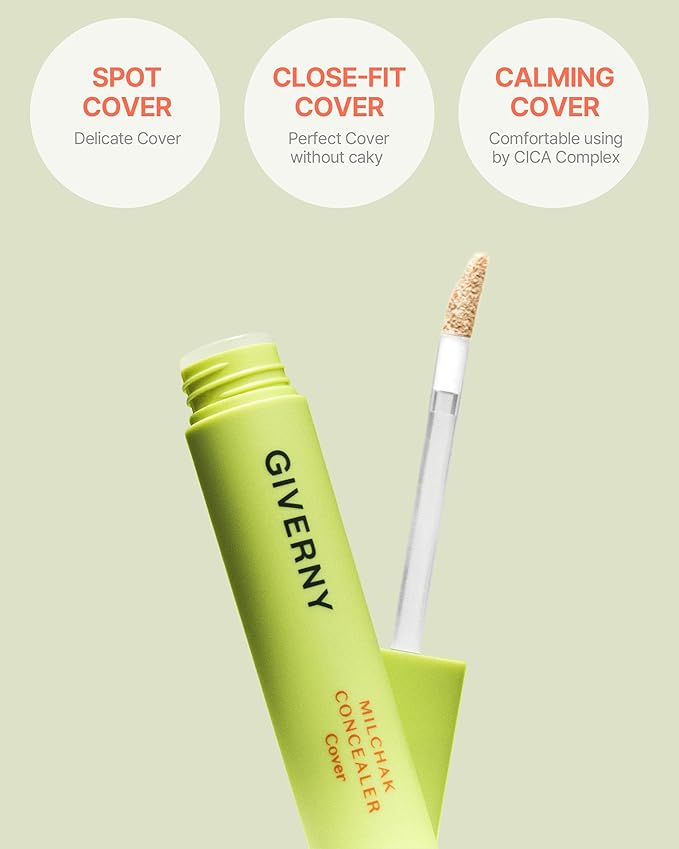 GIVERNY Milchak Cover Concealer - Makeup Blemish & Non-Sticky 3oz