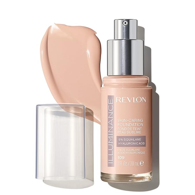 Revlon Illuminance Skin-Caring Liquid Foundation, Hyaluronic Acid, Hydrating of 1)