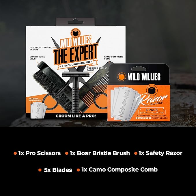 Wild willies expert beard grooming