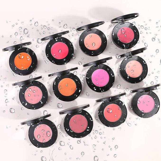 Blush Powder Face Makeup, Matte Natural Glow Blushing Blush 9