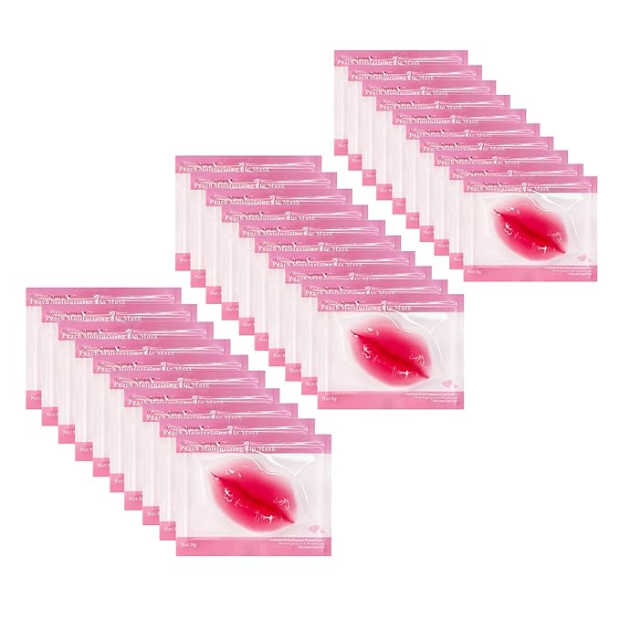 30 Pieces Collagen Crystal Pink Lip Nourishing