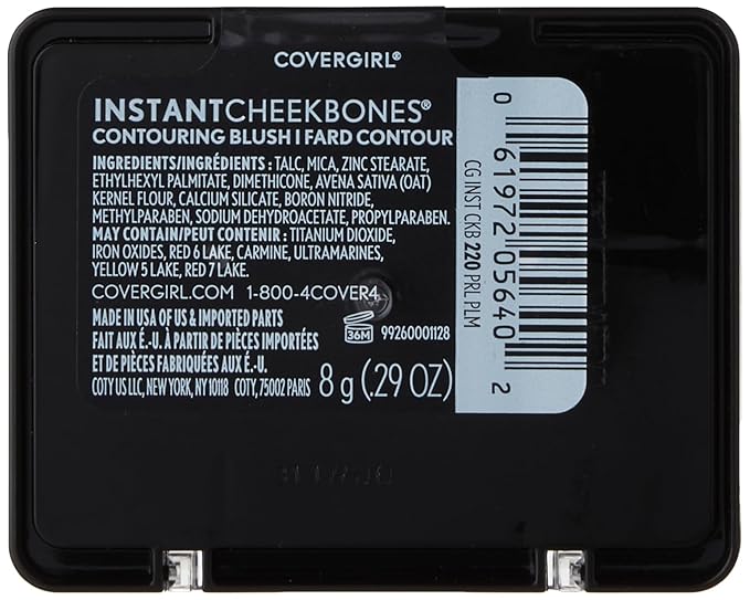 COVERGIRL Instant Cheekbones Contouring Blush Purely Plum 220, of 2)