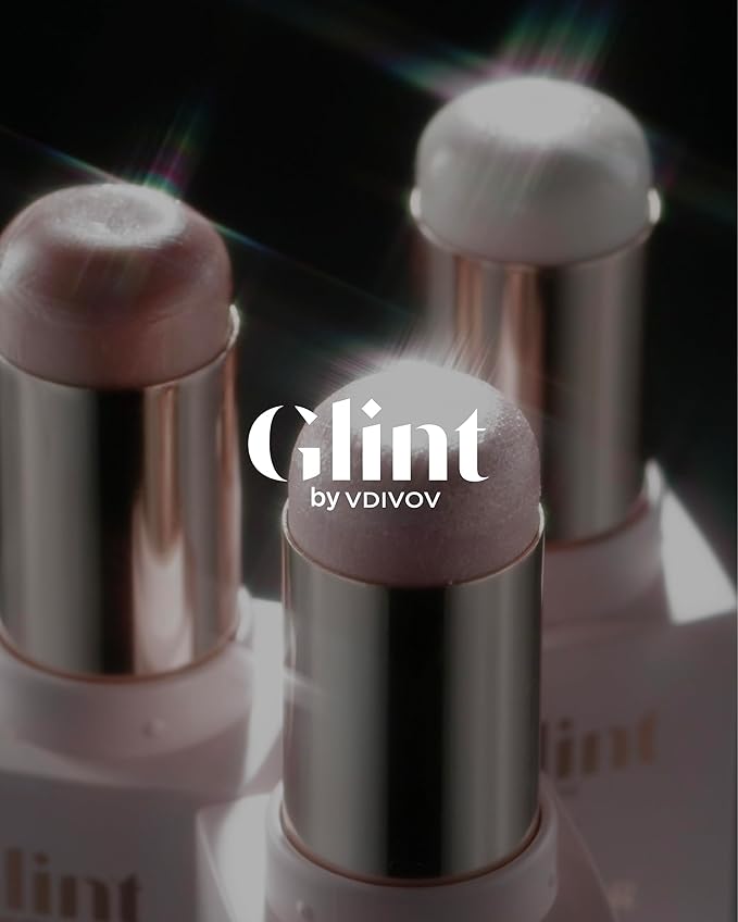 Glint Stick Highlighter (Milky Moon, 0.) - Multi-Use Blendable Color. 24oz