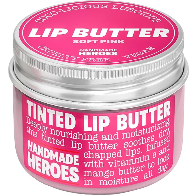 100% Natural Tinted Lip Butter Sleeping (Light