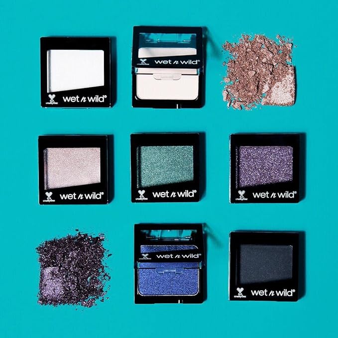 wet n wild Color Icon Eyeshadow Glitter - Ultra-Pigmented, Vitamin E Infused for a Silky-Smooth Moisturizing Application, Cruelty-Free & Vegan - Toasty