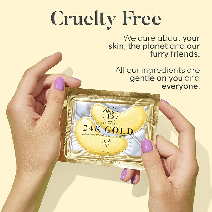 24k gold eye mask (30