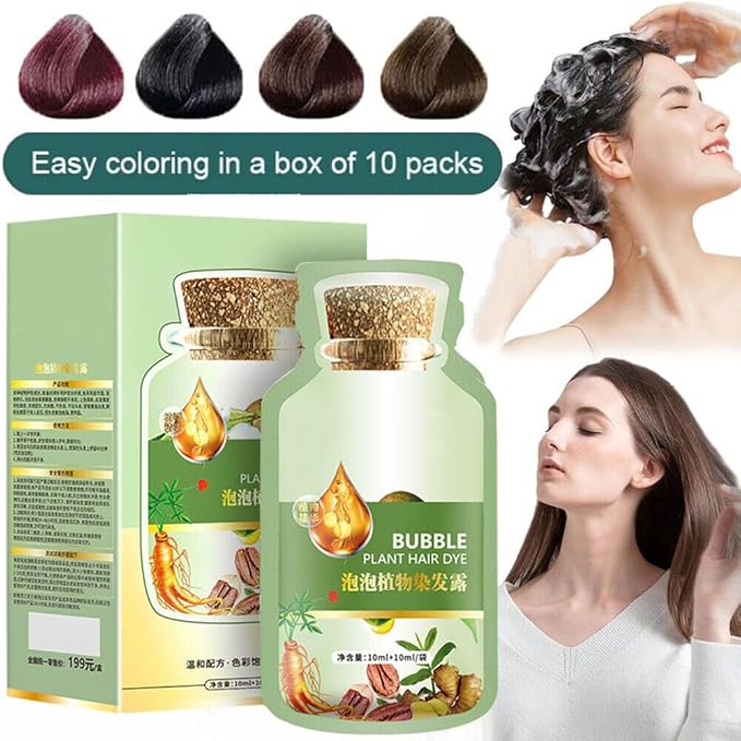 Natural Plant Hair Dye, New