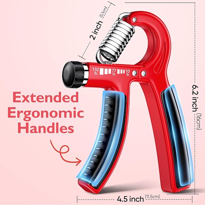 FitBeast Grip Strengthener Forearm Strengthener 10-132 lbs (1 Piece)