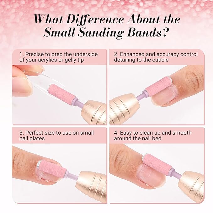 Melodysusie 50 pcs nail drill