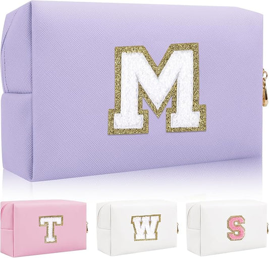 Personalized initial letter patch makeup
