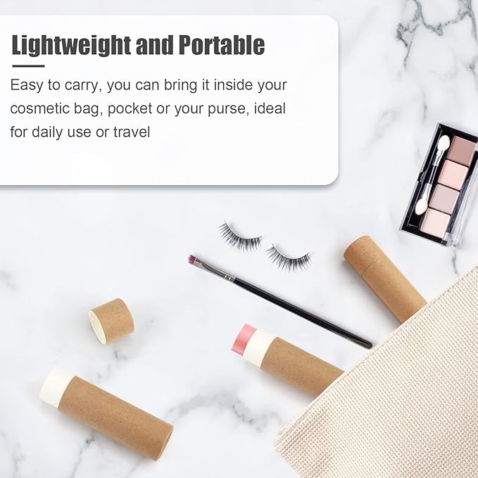 10 Pcs 25g Paperboard Lip Balm