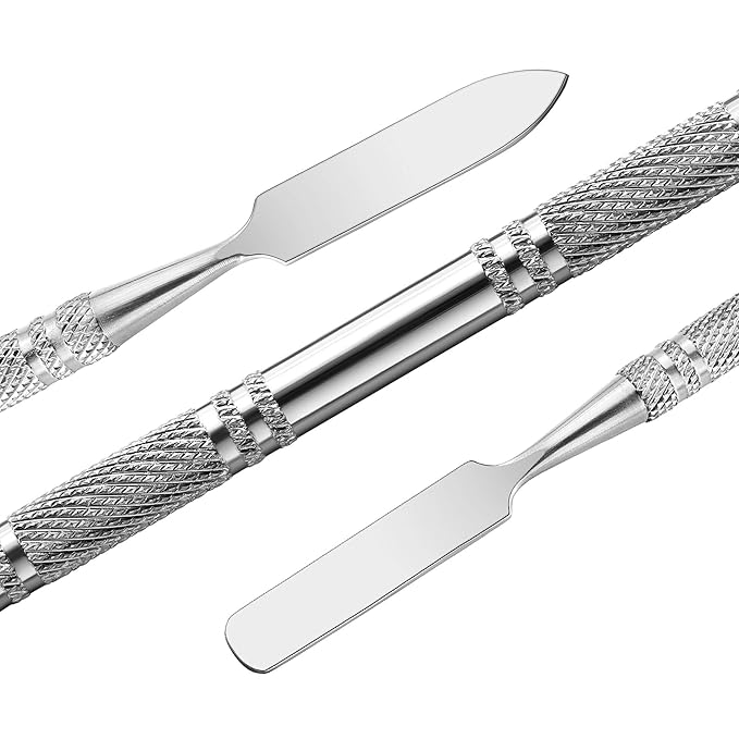 5Pcs Makeup Spatula tool metal Set Professional Beauty