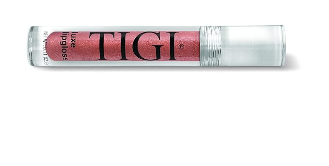 TIGI Cosmetics Luxe Lip-Gloss, Foxy, 0.11 Ounce TIGI
