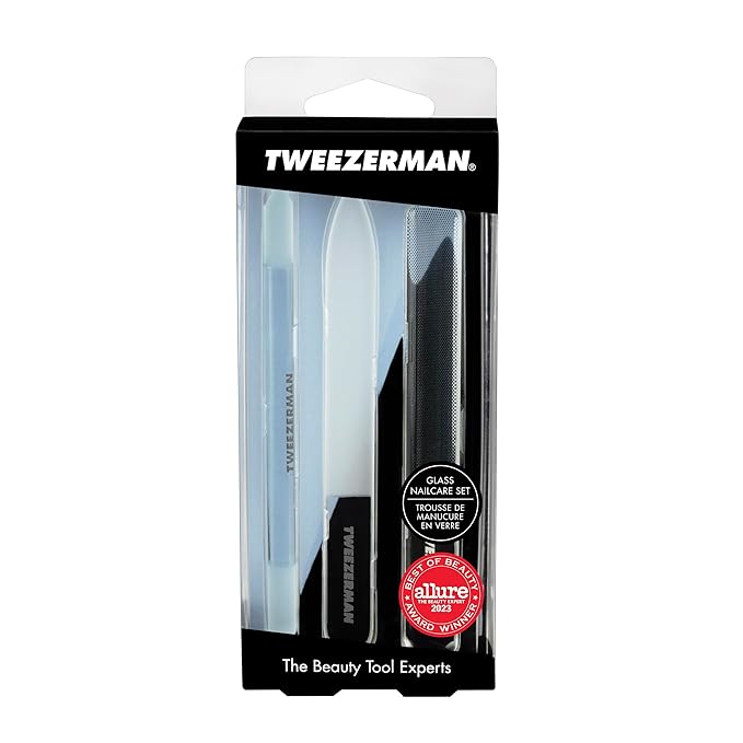 Tweezerman Glass Nailcare Set