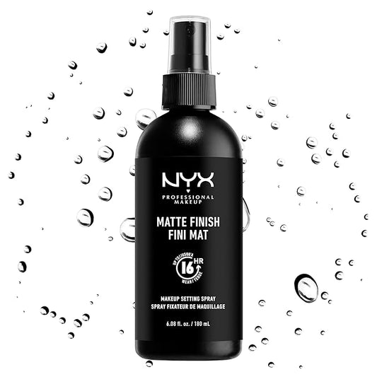 NYX PROFESSIONAL MAKEUP Makeup Setting Spray, Matte Finish Up Wear