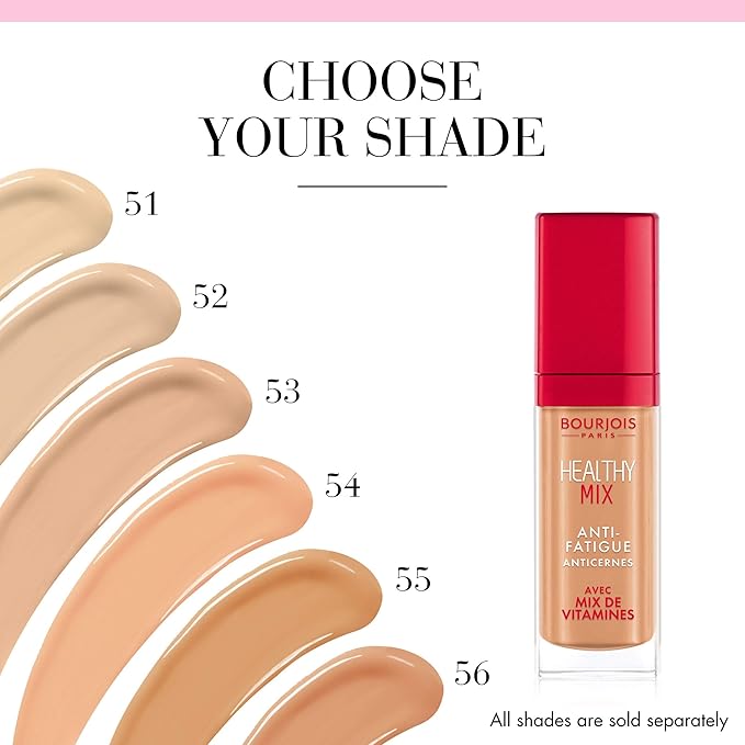 Bourjois Healthy Mix Anti-Fatigue Concealer 56 Amber, 7. 8ml