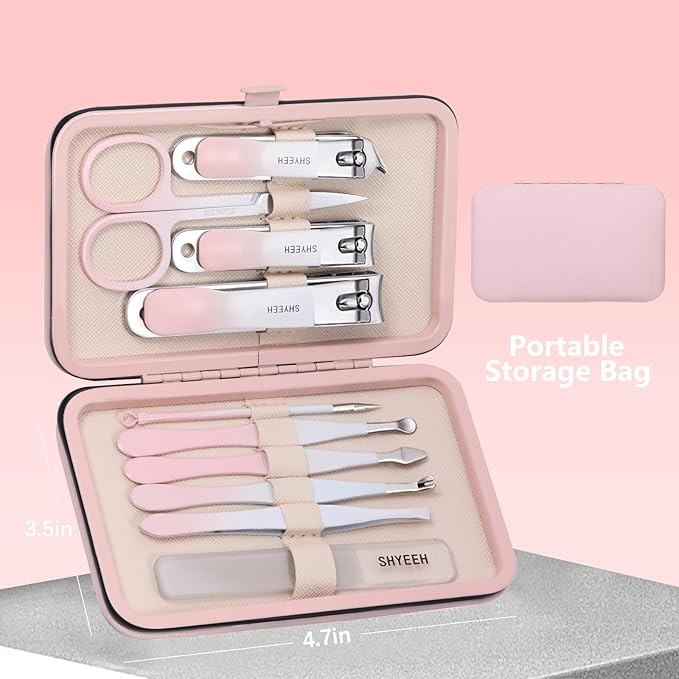 Manicure Set, 10 pcs High-Carbon