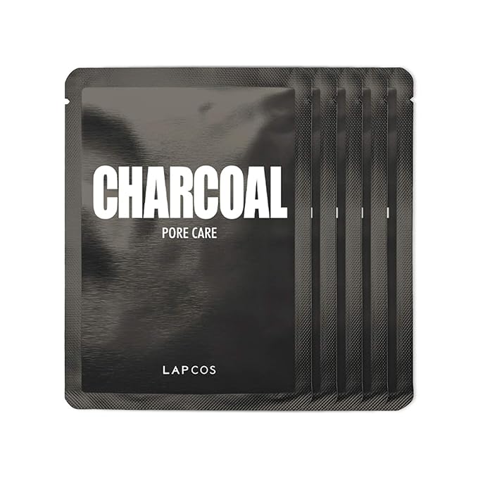Lapcos charcoal sheet mask, daily