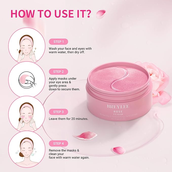 Breylee rose eye mask??60 pcs