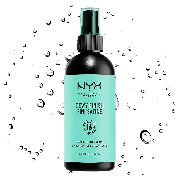NYX PROFESSIONAL MAKEUP Makeup Setting Spray, Dewy Finish Up Wear