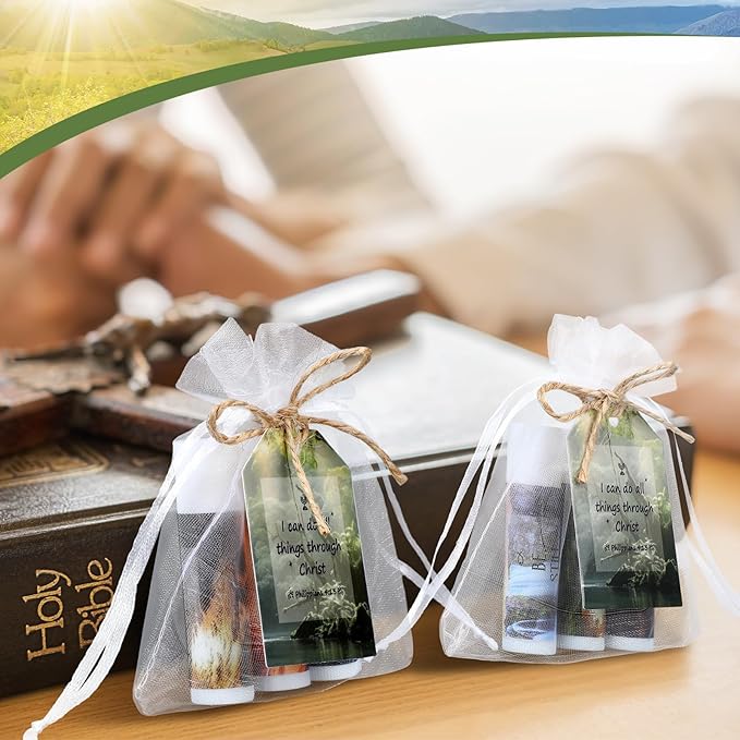 50 Sets Lip Balms Christian Gifts Flavor