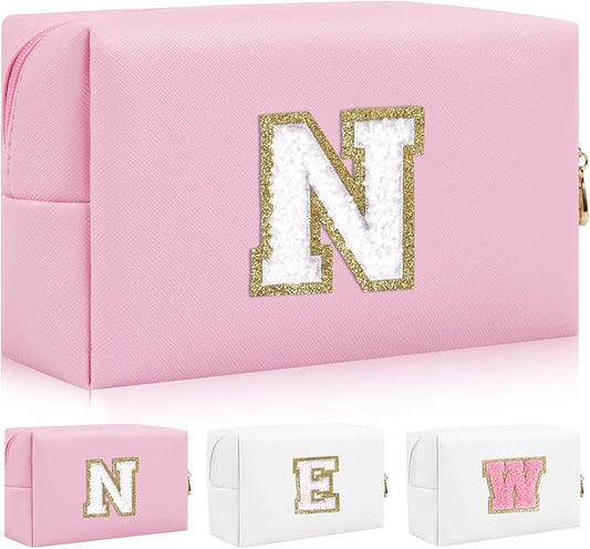 Personalized initial letter patch makeup