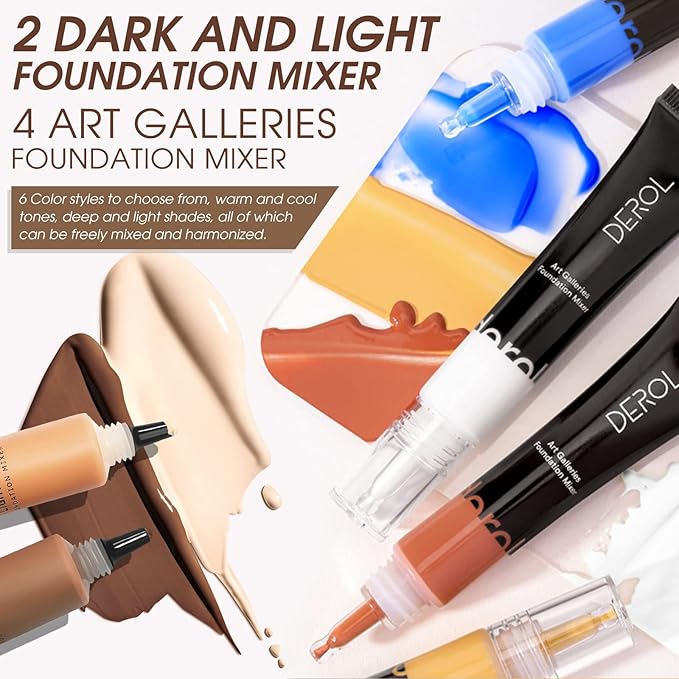 White Foundation Mixing Pigment for Adjusting Shade and (01# White)