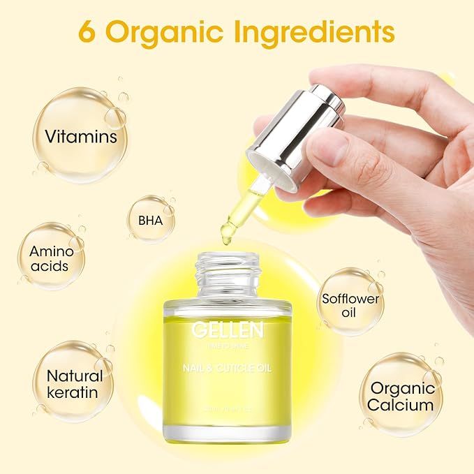 Gellen Organic Nail Cuticle Oil