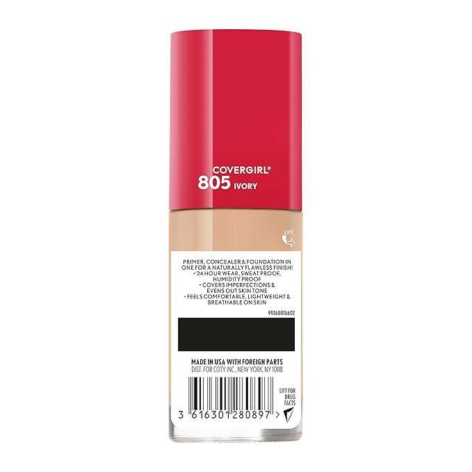 Covergirl Outlast Extreme Wear 3-in-1 Full Coverage Liquid Fl. Oz.