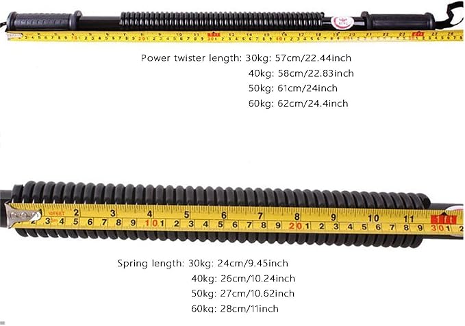 HAOYING 20kg-130kg Dual Spring Power Twister Bar