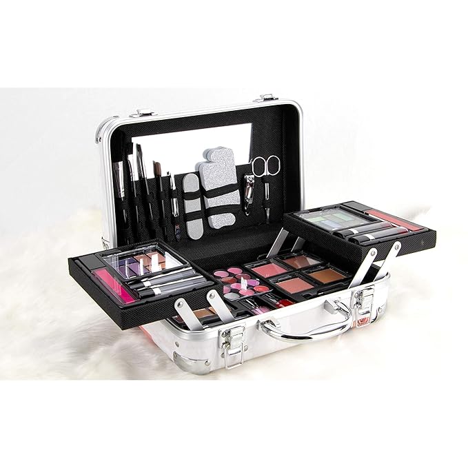 61pcs Makeup Gift Set With Extendable Trays