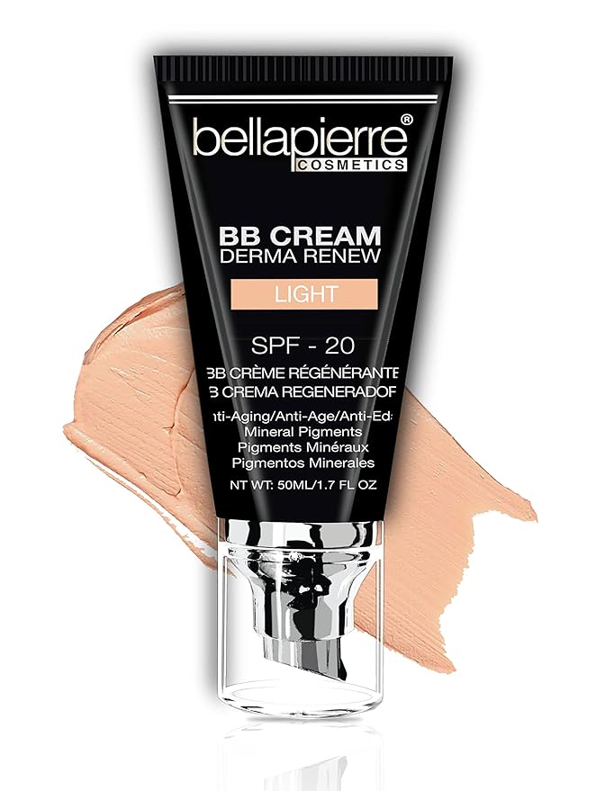 bellapierre BB Cream with SPF 20 - Tinted - Light 7 Oz