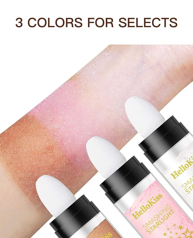 Fairy Highlight Puff Stick Highlight Patting Powder - (#old Brown) 03 G