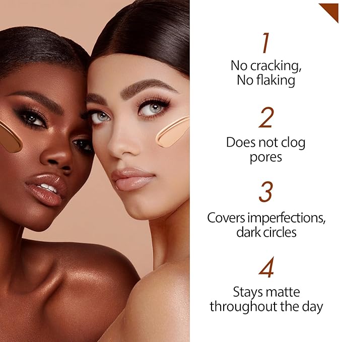 Liquid Concealer Stick Makeup, Hydrating and Lightweight for 04# PEARL