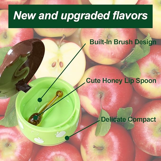 1PCS Bee Lip Balm Honey Pot,