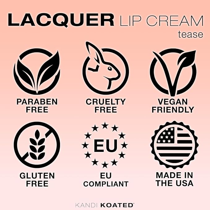 Kandi Koated Lacquer Illuminating Lip Cream [Tease] Creamy Illuminating