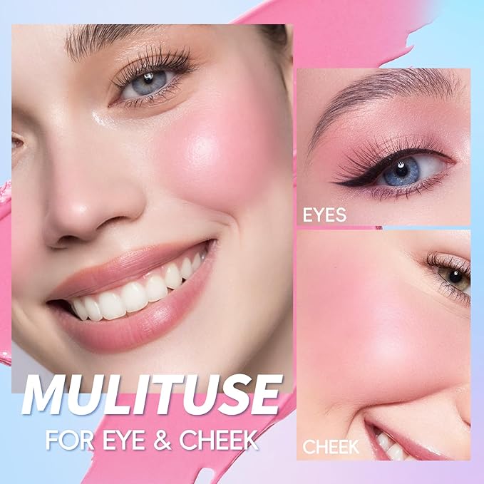 Color Changing Blusher, Black to Pink Blush for