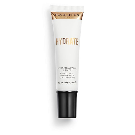 Makeup Revolution Hydrate Primer, Water-Based Primer with Vitamin Fl Oz
