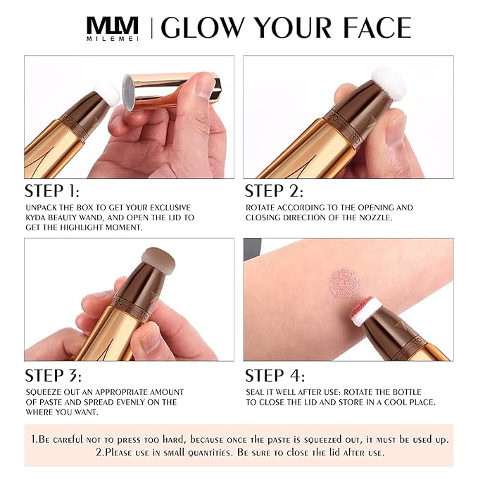 Contour Beauty Wand, Face Concealer Contouring With Halo (01- Contour)