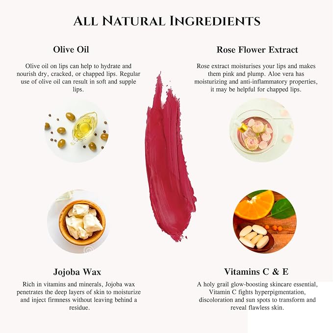 2 in 1 Lipstick Lipliner Retractable Pencil Semi Vegan,