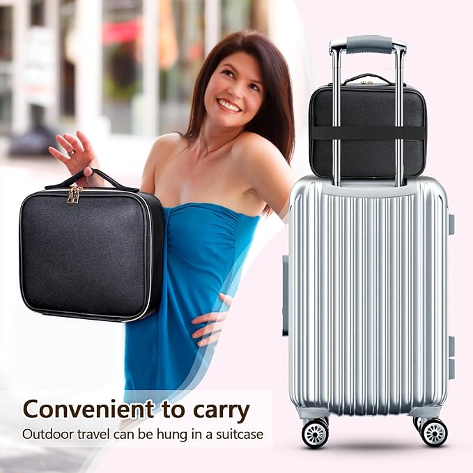 Vanmrior travel makeup bag make